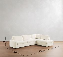 Sierra Return Bumper Sectional (126"&ndash;138")