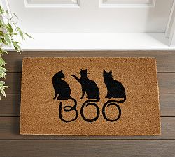 Boo Cats Doormat