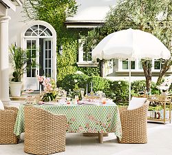 Contract Grade 8' St Tropez Round Outdoor Patio Umbrella 