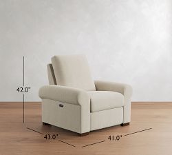 Turner Roll Arm Power Recliner