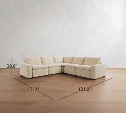 Westlake Power Reclining L-Shaped Sectional (121")