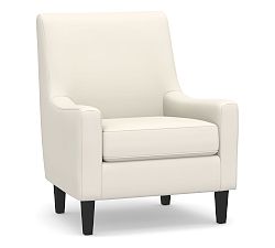 Open Box: Isaac Armchair - Performance Twill Warm White
