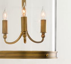 Belvedere Metal Outdoor Round Lantern Pendant (13")