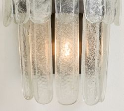Kiara Tiered Glass Sconce (11")