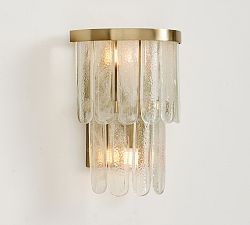 Kiara Tiered Glass Sconce (11")