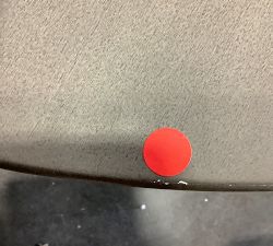 Open Box: Byron Round Coffee Table (39") - Mason Gray