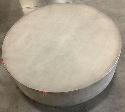 Open Box: Byron Round Coffee Table (39") - Mason Gray