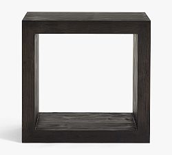 Open Box: Folsom Rectangular End Table (26") - Charcoal