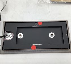 Open Box: Lawrence Metal Task Floor Lamp (47") - Vintage Brass