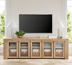 Rockport Glass Media Console (94")
