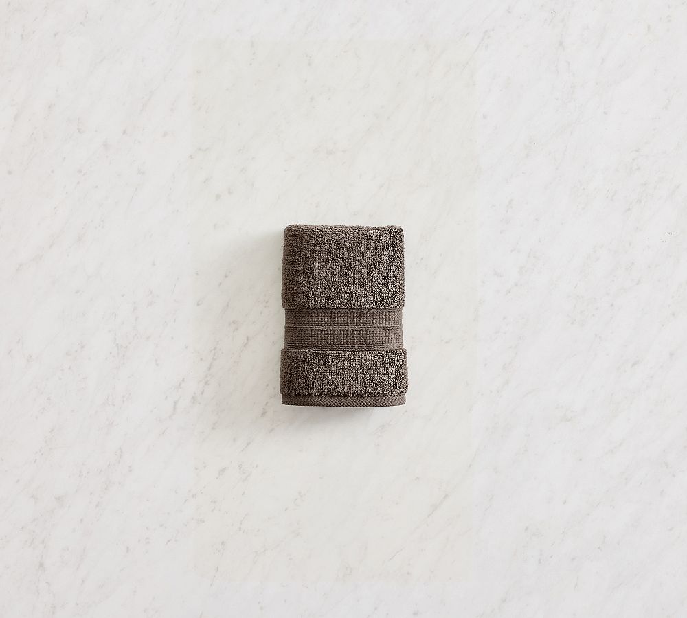 Hydrocotton Organic Quick-Dry Washcloth, COLOR: Chocolate