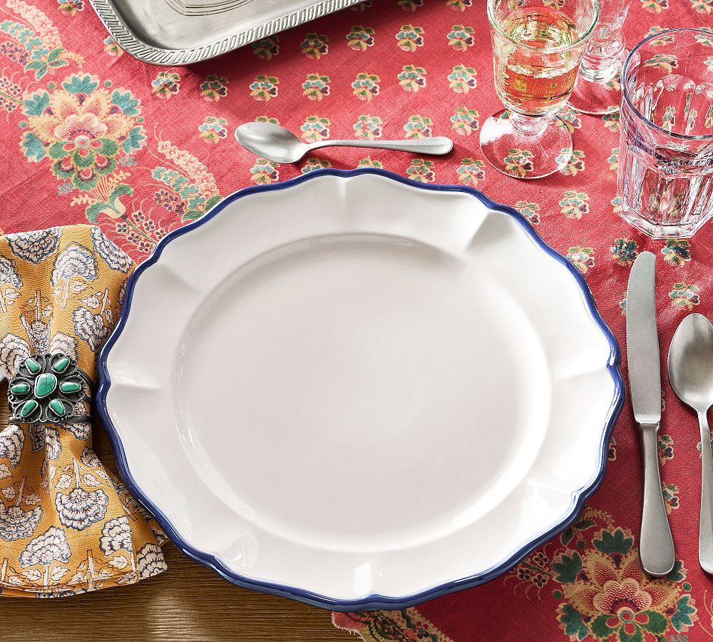 Pottery Barn Charger Plates