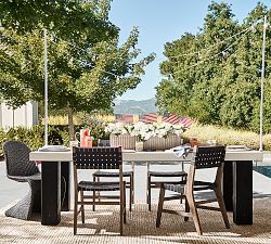 String Light Set: Tabletop String Light Posts + Edison String Light