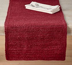 Open Box: Colton Jute Table Runner (18"W x 108"L) - Red
