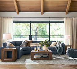 Custom Emery Linen Curtain - Ivory