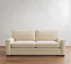 Open Box: Pearce Square Arm Grand Sofa (92"), 2X2 - Performance Boucle Oatmeal