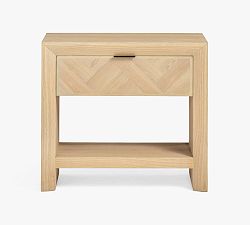 Open Box: Blair Herringbone Nightstand (30") - Shoreline