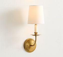 Hayden Metal Single Sconce (16")