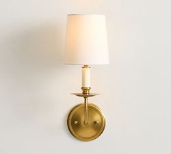 Hayden Metal Single Sconce (16")