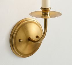 Hayden Metal Single Sconce (16")