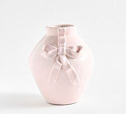 Open Box: LoveShackFancy Bow Vase - Pink