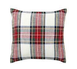 Open Box: Stewart Plaid Cotton Sham, Euro - Multi