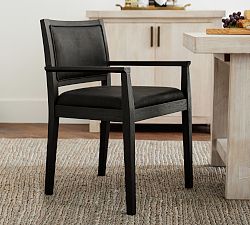 Aldric Leather Dining Armchair