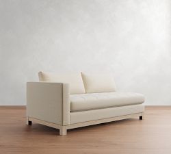 Build Your Own Jake Tufted Seadrift Wood Base Sectional