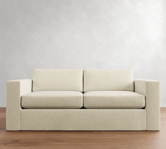 Carmel Wide Arm Slipcovered Sleeper Sofa (79"-86") by Pottery Barn