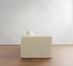 Carmel Wide Arm Slipcovered Sofa (62"&ndash;122")