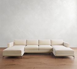 Jake Double Chaise Sectional (143"&ndash;163")