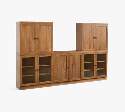 Reed Modular Bar Set with Cabinets (108")