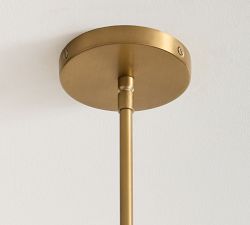 Solomon Recycled Glass Outdoor Pendant (8")