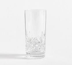 Antique Cut Highball Glasses - Set of 4