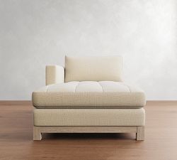 Build Your Own Jake Tufted Seadrift Wood Base Sectional