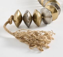 Silver and Gold Beaded Rope