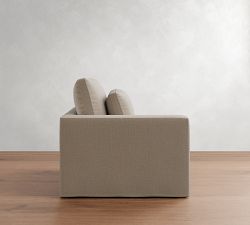 Build Your Own Westwood Square Arm Deep Seat Slipcovered Sectional