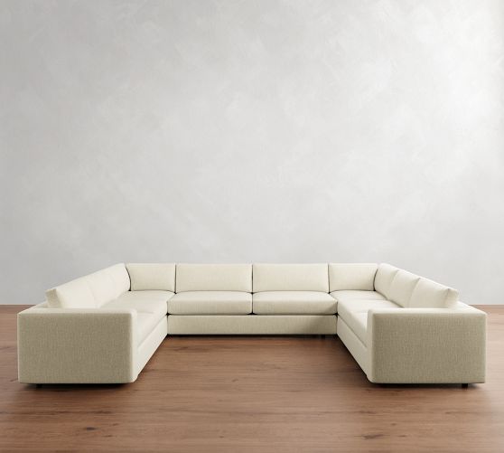 Carmel Wide Arm U-Shaped Sectional (144") by Pottery Barn