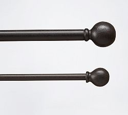 Cast Iron Ball Finial - Set of 2