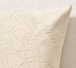 Chenille Jacquard Fern Pillow
