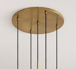 Cooper Glass Multi Globe Pendant (18")