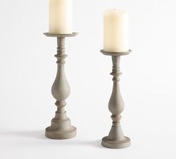 Eloise Zinc Candle Holder
