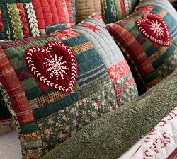 Holiday Love Reversible Quilted Sham