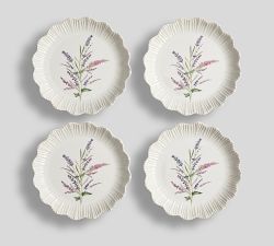 Monique Lhuillier Provence Outdoor Melamine Appetizer Plates - Set of 4