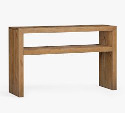 Reclaimed Parquet Console Table (52")