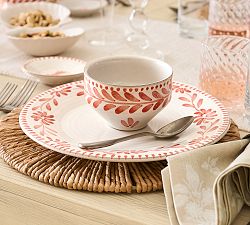 Terracotta Hand Painted Dip Bowls - Set of 4