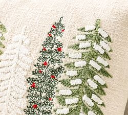 Woodland Pine Lumbar Pillow