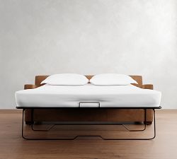 Ashby Leather Sleeper Sofa (83")