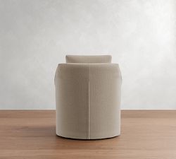 Ayden Roll Arm Slipcovered Swivel Glider