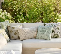 Cooper Striped Outdoor Pillow